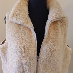 Fuzzy Fleece Vest